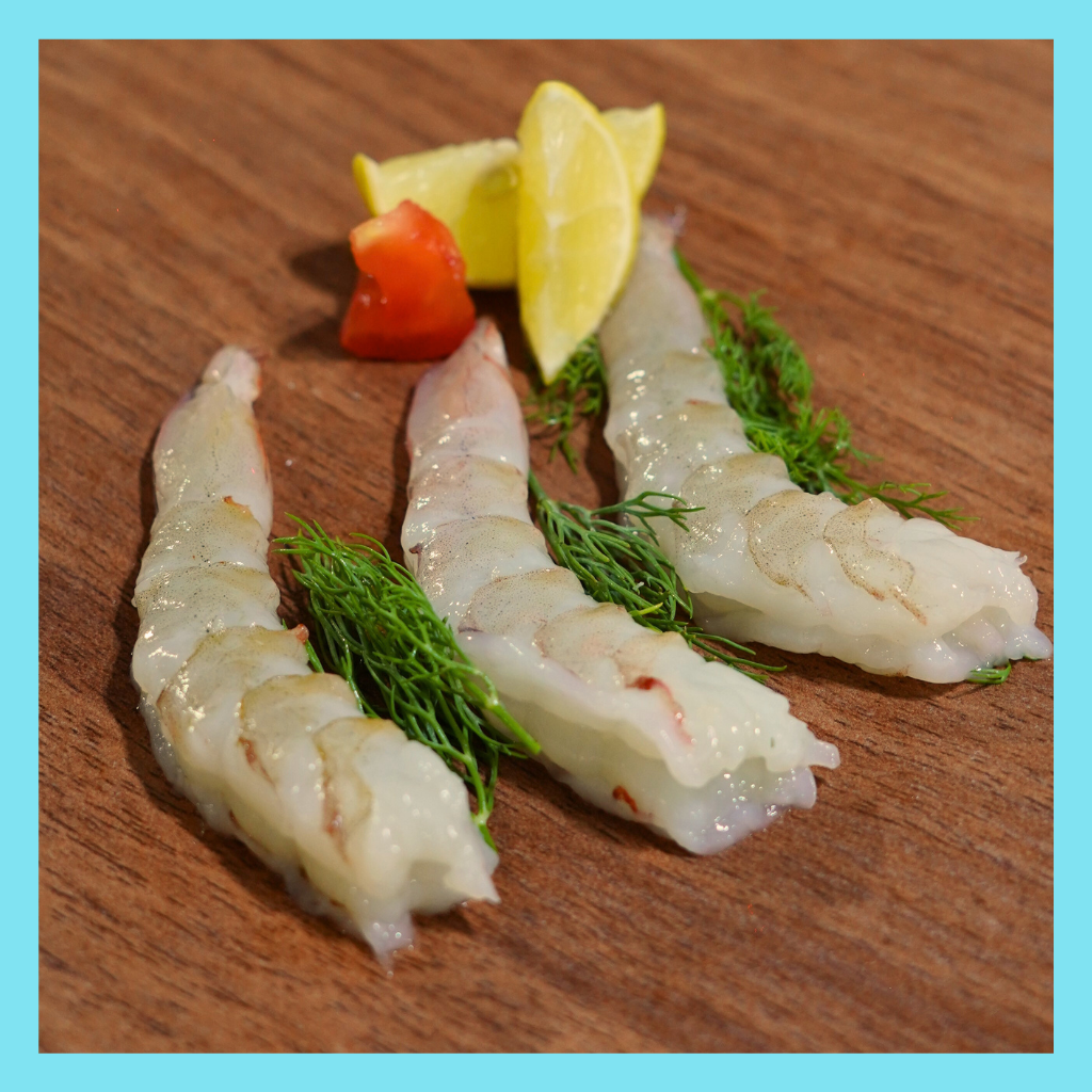 Frozen 1 KG X-Large Peeled Shrimps