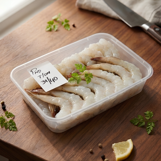 Fresh Prawns (31/40 Tail On)